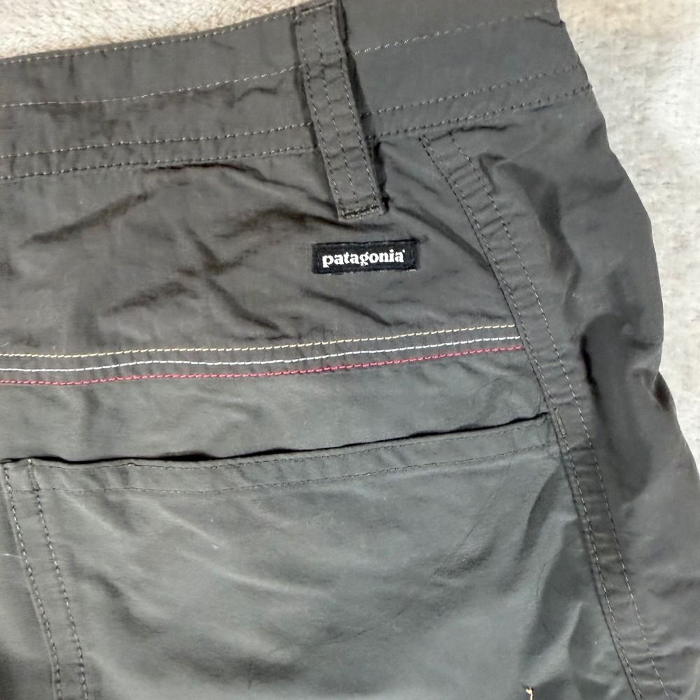 Patagonia Womens Quandary Hiking Pants Forge Grey Roll Up 82166 SP15 Size 10 - Picture 4 of 9